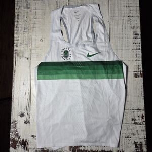 Nike Dri-Fit ADV Oregon Track Club Singlet White Green DR5812-100 Men Size L New